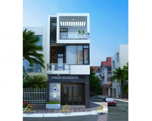 nhà phố hiện đại