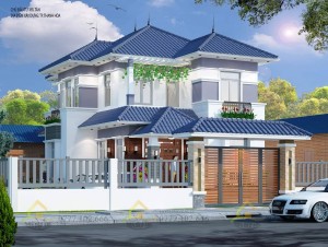 biệt thự mái thái