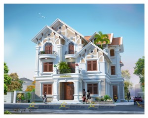 biệt thự tân cổ điển