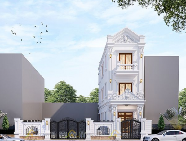 nhà phố tân cổ điển