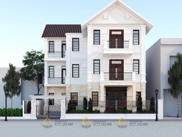 biệt thự mái thái
