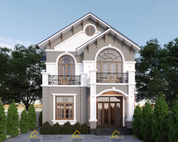 biệt thự mái thái