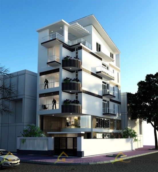nhà phố hai mặt tiền