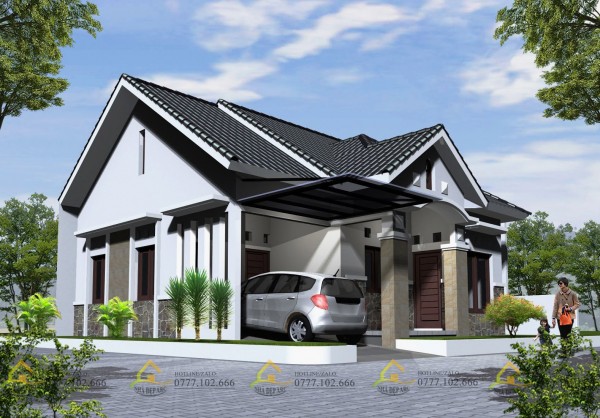nhà cấp 4 - nhà vườn