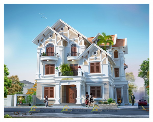 biệt thự tân cổ điển