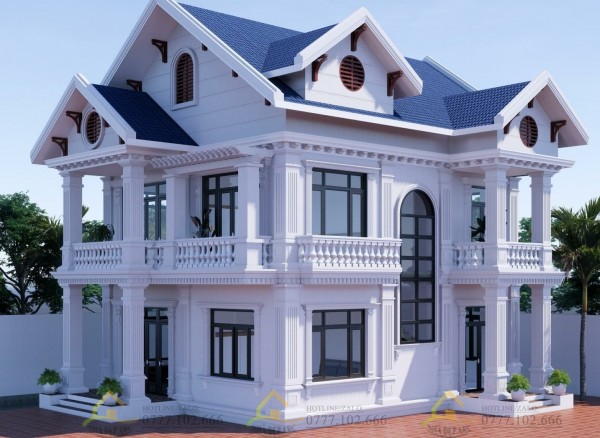 biệt thự mái thái