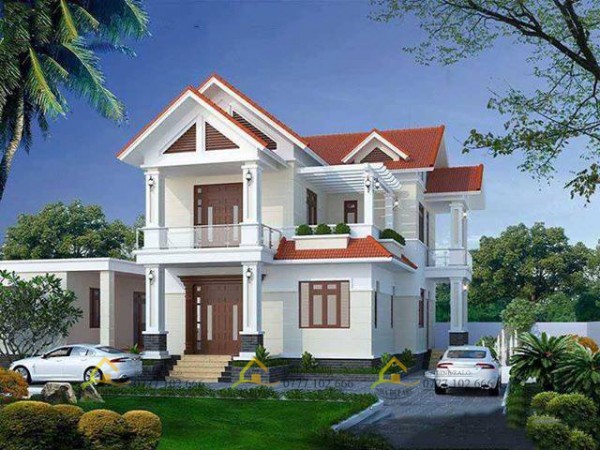 biệt thự mái thái