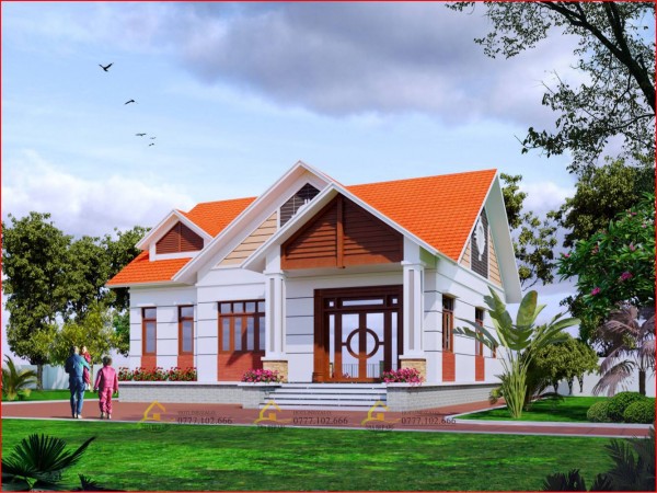 nhà cấp 4 - nhà vườn