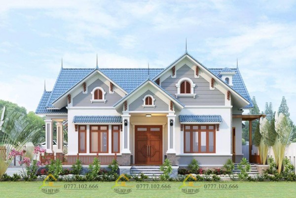 nhà cấp 4 - nhà vườn