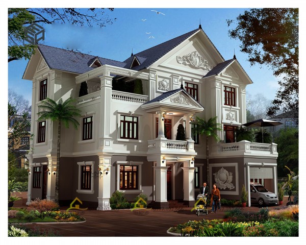 biệt thự tân cổ điển