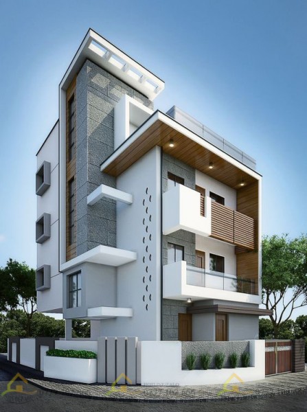 nhà phố hai mặt tiền